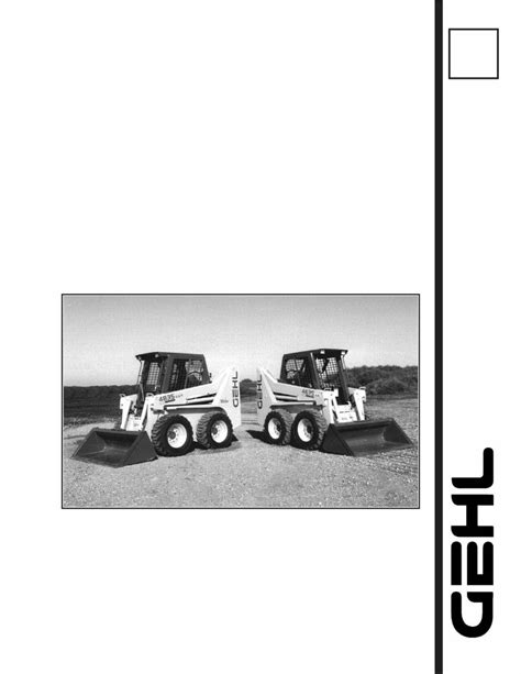 gehl skid steer 4635|gehl skid steer manual.